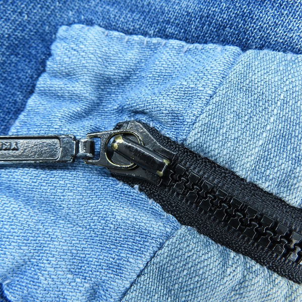 実際に弊社で買取させて頂いた【未使用】BLUE BLUE/ブルーブルー ハーフジップ 長袖 スウェット/Mの画像 5枚目