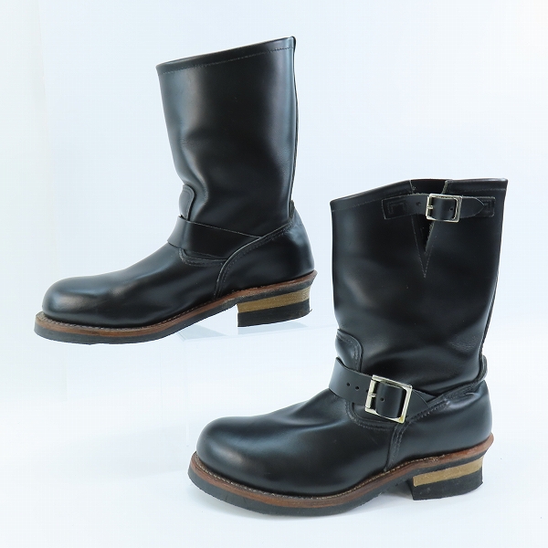 実際に弊社で買取させて頂いたRED WING/レッドウィング 11" ENGINEER/11インチ レザーエンジニアブーツ 2268/9.5Dの画像 3枚目