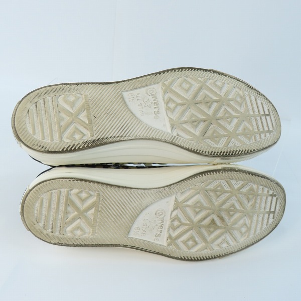 実際に弊社で買取させて頂いたCONVERSE/コンバース ALL STAR BS LD Z HI サイドジップハーカットスニーカー 1CL617/25の画像 2枚目