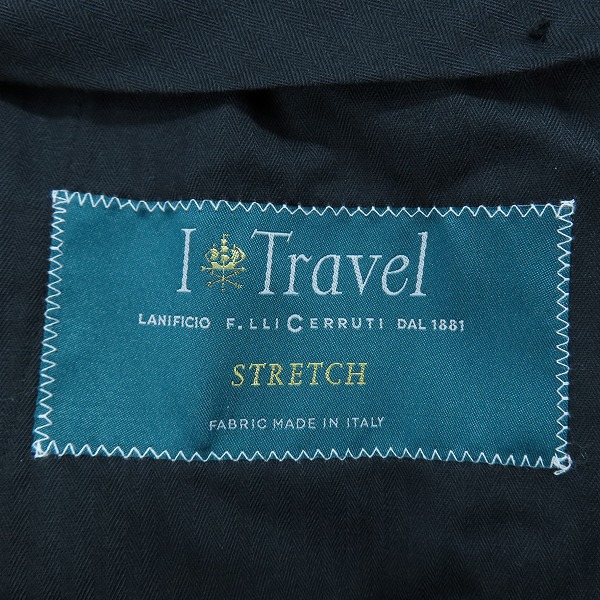 実際に弊社で買取させて頂いたEDIFICE/エディフィス ITravel/tollegno 1900 スラックスパンツ 2点セットの画像 3枚目