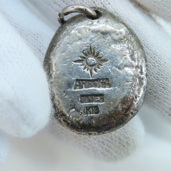 実際に弊社で買取させて頂いたARIZONA FREEDOM/アリゾナフリーダム SILVER K18/太陽神 ペンダントトップの画像 4枚目