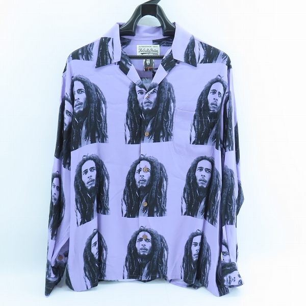 実際に弊社で買取させて頂いたWACKO MARIA/ワコマリア 22AW BOB MARLEY / HAWAIIAN SHIRT L/S ボブマーリー ハワイアンシャツ L