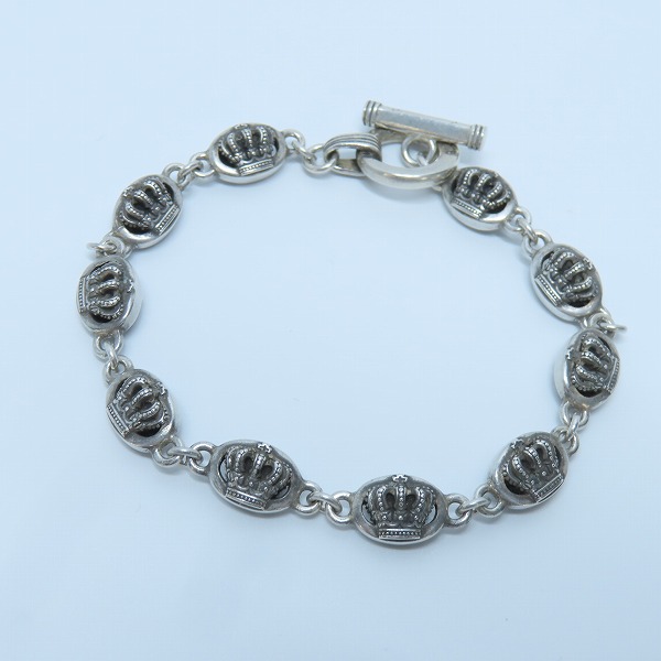 実際に弊社で買取させて頂いたJustin Davis/ジャスティンデイビス MEDIAM QE2 BRACELET ブレスレット SBJ135