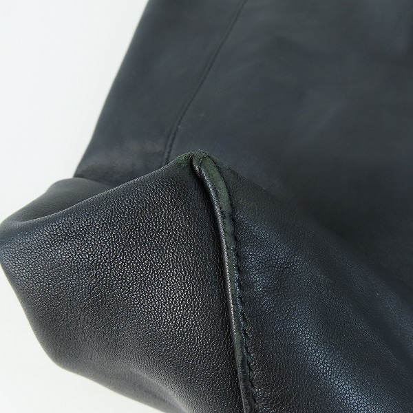 実際に弊社で買取させて頂いたCELINE/セリーヌ レザー ホリゾンタルカバ トートバックの画像 6枚目