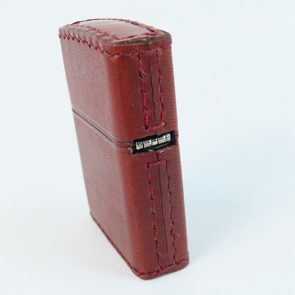 実際に弊社で買取させて頂いたZIPPO/ジッポー Orobianco/オロビアンコ 革巻き/レザー/2023年製の画像 2枚目