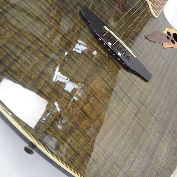 実際に弊社で買取させて頂いた★Ovation/オベーション Celebrity Deluxe CS257-5EF エレアコ/アコースティックギター/アコギ ハードケース付の画像 6枚目