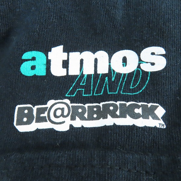 実際に弊社で買取させて頂いたWIND AND SEA × BE@RBRICK x atmos/ウィンダンシー×ベアブリック×アトモス 半袖 Tシャツ ABW-21001/Lの画像 5枚目