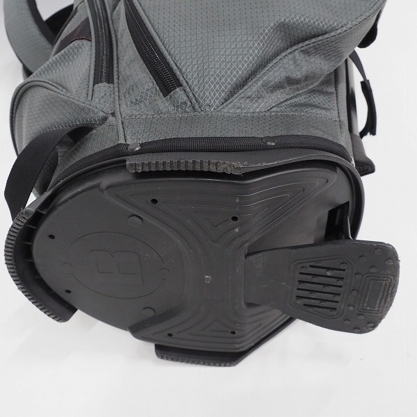 実際に弊社で買取させて頂いたBRIEFING/ブリーフィング CR-7 #02 ゴルフ 8.5型 スタンド式 5分割キャディバッグ グレーの画像 7枚目