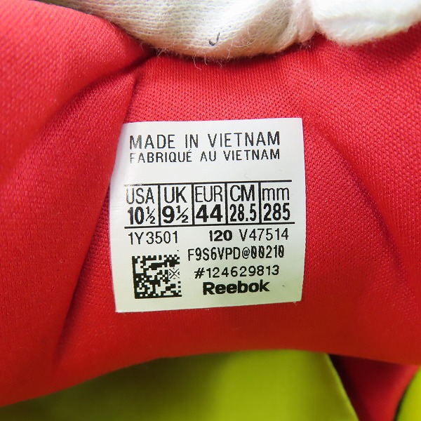 実際に弊社で買取させて頂いたReebok/リーボック INSTA PUMP FURY インスタポンプフューリー 復刻 V47514 28.5の画像 5枚目