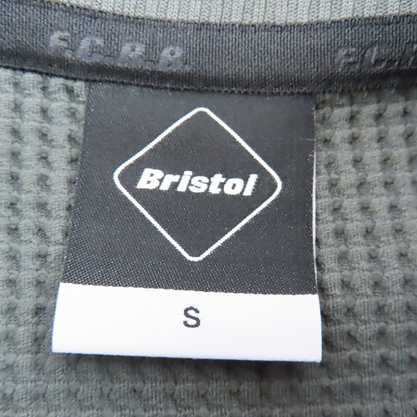 実際に弊社で買取させて頂いたF.C.Real Bristol/エフシーレアルブリストル TECH WAFFLE TEAM CREWNECK TOP/テックワッフル チームクルーネック/Sの画像 2枚目