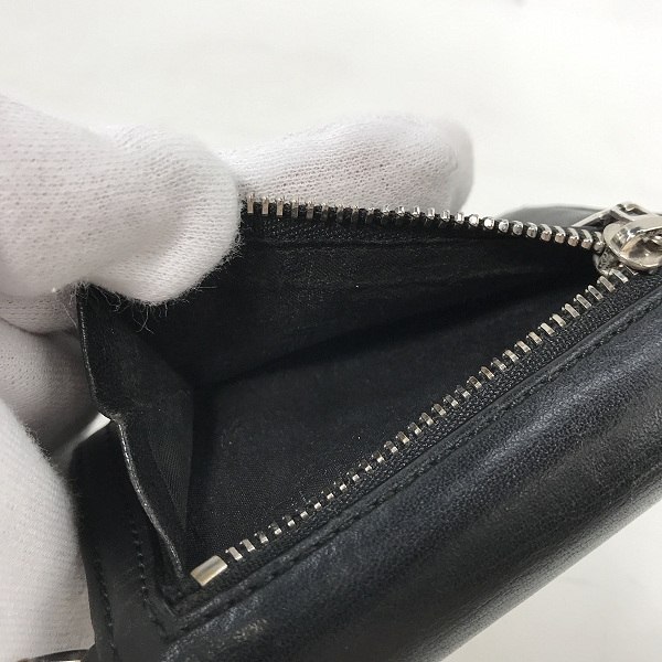 実際に弊社で買取させて頂いたJUSTIN DAVIS/ジャスティンデイビス レザー REGULUS LEATHER WALLET/三つ折り財布 JDV014の画像 4枚目