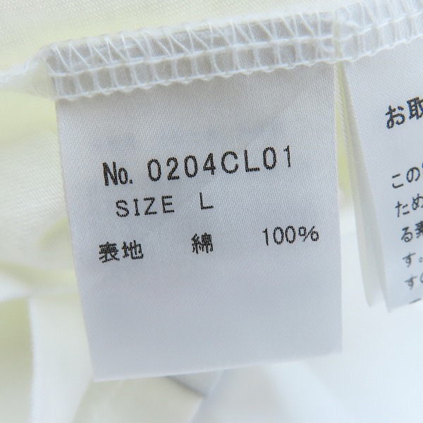 実際に弊社で買取させて頂いた【未使用】HYSTERIC GLAMOUR/ヒステリックグラマー ガールプリント ロングスリーブTシャツ 0204CL01 Lの画像 3枚目