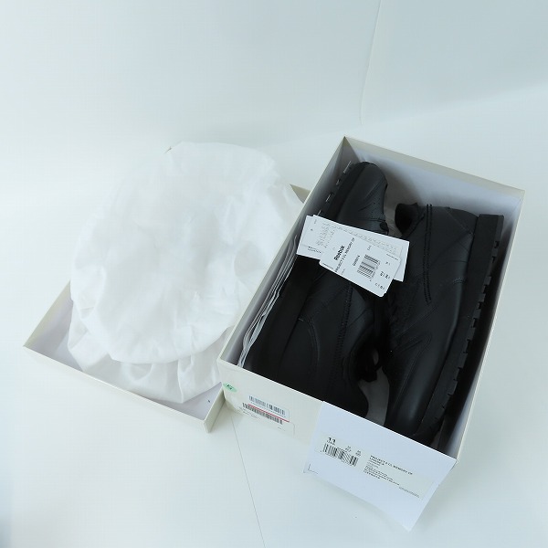 実際に弊社で買取させて頂いたMaison Margiela × Reebok/メゾン マルジェラ × リーボック PROJECT 0 CL Memory Of スニーカー GW5014/29.0の画像 8枚目