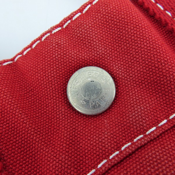 実際に弊社で買取させて頂いたHERMES/エルメス エールライン キャンバス トートバッグ/ハンドバッグの画像 6枚目