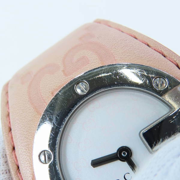 実際に弊社で買取させて頂いたGUCCI/グッチ バンデュー 腕時計 104 【動作未確認】の画像 4枚目