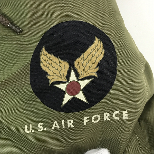 実際に弊社で買取させて頂いたBUZZ RICKSON'S/バズリクソンズ REED PRODUCTS INC. N-3 フライトジャケット BR10989/Sの画像 5枚目