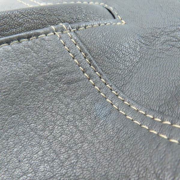 実際に弊社で買取させて頂いたTHE FLAT HEAD/フラットヘッド ディアスキン レザーベスト FN-LV-DV001/44の画像 8枚目