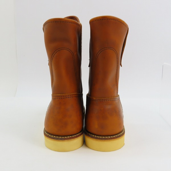実際に弊社で買取させて頂いたREDWING /レッドウィング 羽タグ PECOS BOOTS/ペコスブーツ 866/7.5Eの画像 1枚目