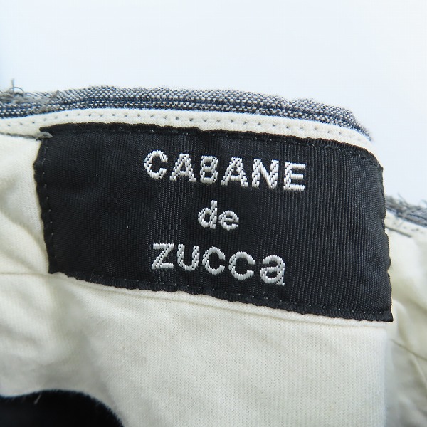 実際に弊社で買取させて頂いたCABANE de ZUCCA/カバンド ズッカ  リネンパンツ CZ62FF540/Sの画像 2枚目