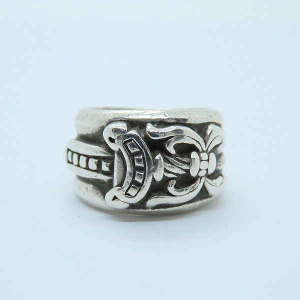 実際に弊社で買取させて頂いたCHROME HEARTS/クロムハーツ DAGGER ダガーリング 8.5-9.5号の画像 1枚目