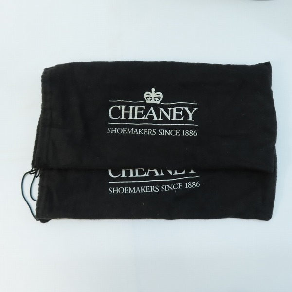 実際に弊社で買取させて頂いた CHEANEY/チーニー レザーシューズ/10.5の画像 9枚目