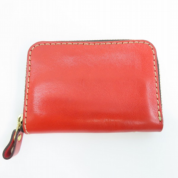 実際に弊社で買取させて頂いたHERZ/ヘルツ レザー ラウンドファスナー 4連キーケース カード入れ付き