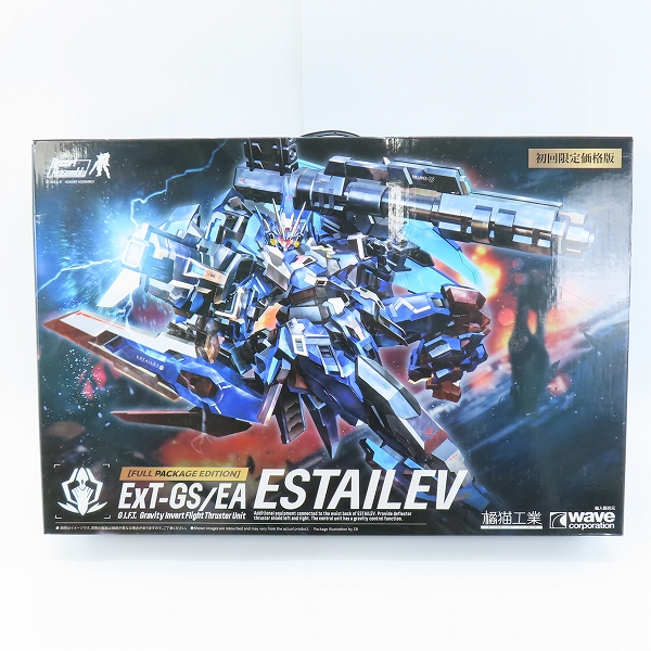 実際に弊社で買取させて頂いた【未組立】橘猫工業/wave Assort Assembly 1/100 ExT-GS/EA ESTAILEV/エストエイル 初回特別価格版/プラモデル