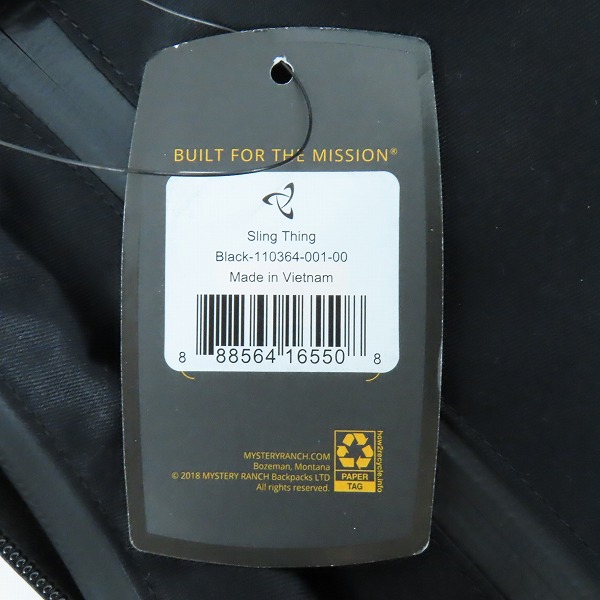 実際に弊社で買取させて頂いた【未使用】MYSTERY RANCH/ミステリーランチ SLING THING/スリングシング ショルダーバッグの画像 8枚目