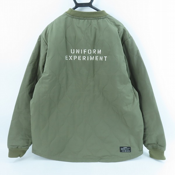 実際に弊社で買取させて頂いたuniform experiment/ユニフォームエクスペリメント QUILTING PULLOVER SMOCK/キルティング プルオーバー UE-202018/1の画像 1枚目