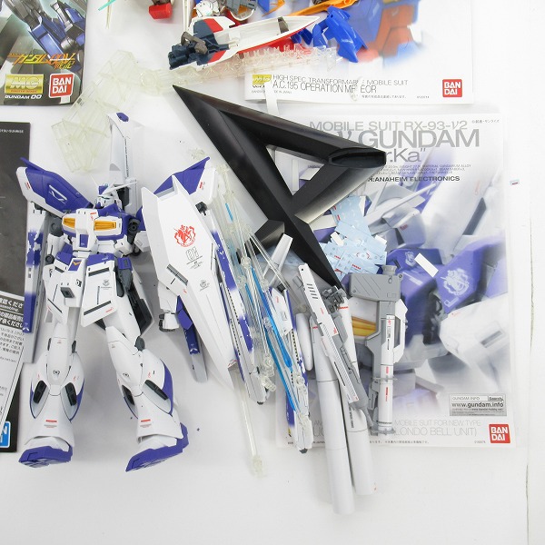 実際に弊社で買取させて頂いた【おまとめ】バンダイ MG ダブルオーガンダム セブンソード/G クリアカラー/Hi-νガンダム Ver.Ka 他/HG/ガンプラの画像 4枚目