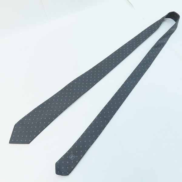 実際に弊社で買取させて頂いたLOUIS VUITTON/ルイヴィトン モノグラム総柄 ネクタイ M76288の画像 6枚目