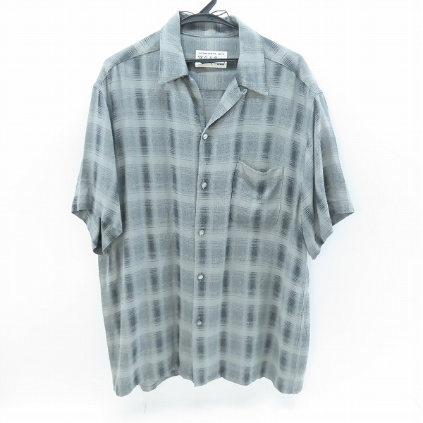 実際に弊社で買取させて頂いたWACKO MARIA/ワコマリア オンブレチェックシャツ/L