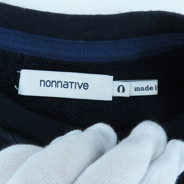 実際に弊社で買取させて頂いたnonnative/ノンネイティブ スウェット/トレーナー NN-C4008/0の画像 2枚目