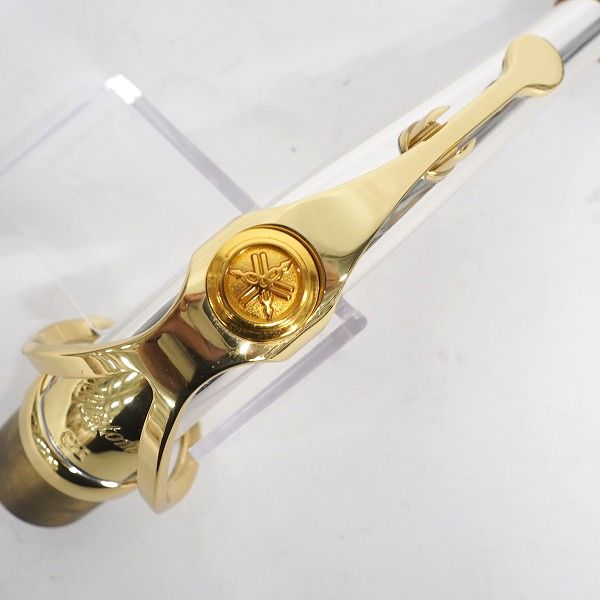 実際に弊社で買取させて頂いたYAMAHA/ヤマハ AC1AG アルトサックス用 C1タイプ カスタムネック スターリングシルバー製 クリアラッカー仕上げの画像 6枚目