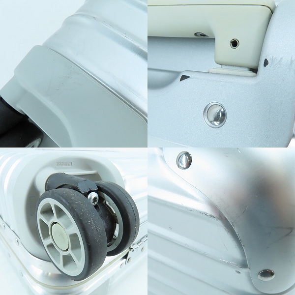 実際に弊社で買取させて頂いたRIMOWA/リモワ TOPAS/トパーズ BUSINESS TROLLEY/ビジネス トローリー 4輪 920.40.00.4 29Lの画像 8枚目