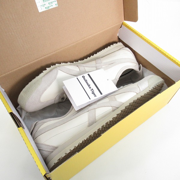 実際に弊社で買取させて頂いた【未使用】Onitsuka Tiger/オニツカタイガー MEXICO 66/メキシコ 66 SD ローカット スニーカー 1183C015/27の画像 6枚目