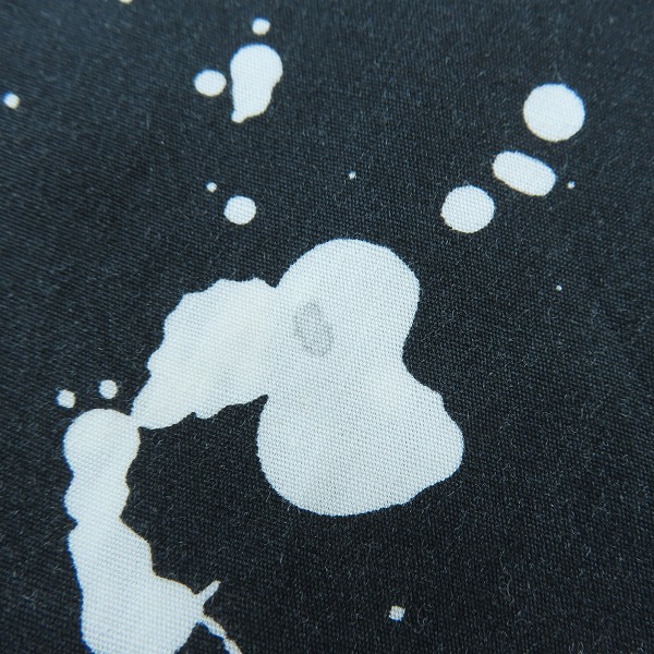 実際に弊社で買取させて頂いたA BATHING APE/アベイジングエイプ ペンキ柄 長袖シャツ /Mの画像 8枚目