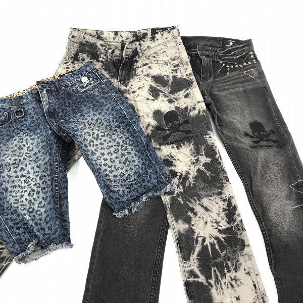 実際に弊社で買取させて頂いた【おまとめ】Roen×semantic design/ロエン×セマンティックデザイン スタッズデニムパンツ 等の画像 1枚目