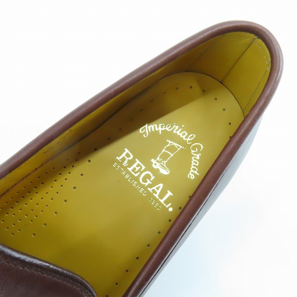 実際に弊社で買取させて頂いたREGAL/リーガル レザー スリッポン/シューズ W523/25.5の画像 4枚目