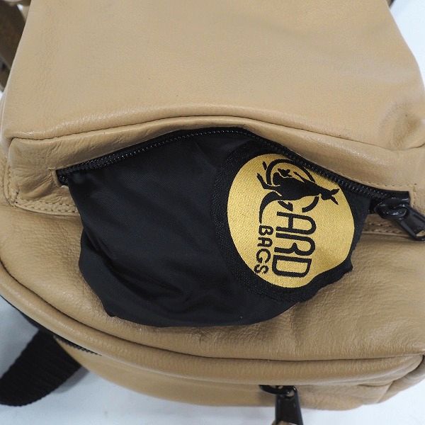 実際に弊社で買取させて頂いたGARD BAGS/ガードバッグス GTSL-LT トランペット用ソフトケース レザーシリーズ 本皮製 ライトブラウンの画像 6枚目