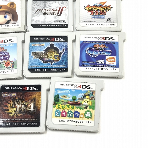 実際に弊社で買取させて頂いた【おまとめ】任天堂/Nintendo ニンテンドー 3DS ソフト ポケモン/ポケットモンスタームーン/オメガルビー/マリオ3Dランド 等の画像 4枚目