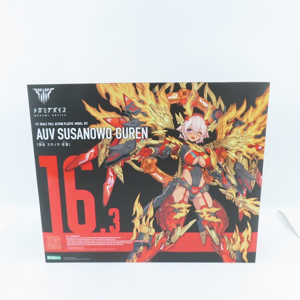 実際に弊社で買取させて頂いた【未開封】KOTOBUKIYA/コトブキヤ 1/1 メガミデバイス 皇巫 スサノヲ 紅蓮