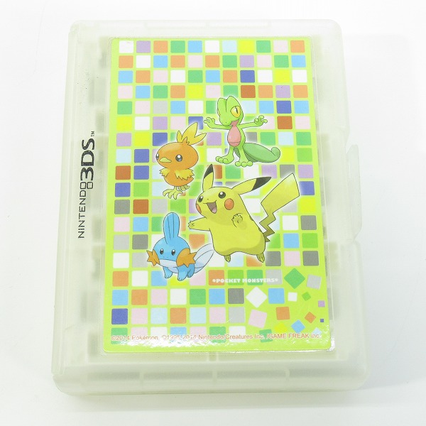 実際に弊社で買取させて頂いたニンテンドー3DSソフト ポケモン ムーン/New スーパーマリオブラザーズ2 他 12点セット/収納ケース付き【動作未確認】の画像 7枚目