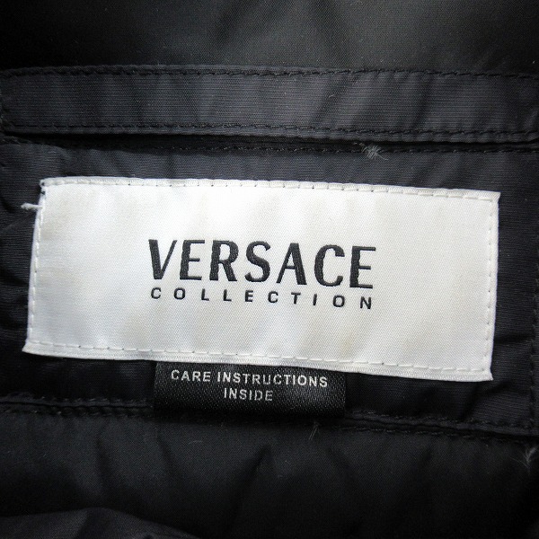 実際に弊社で買取させて頂いたVERSACE COLLECTION/ヴェルサーチ コレクション ダウンジャケット/46の画像 2枚目