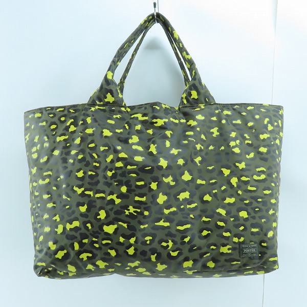 実際に弊社で買取させて頂いたPORTER/ポーター レオパード柄 トートバッグ