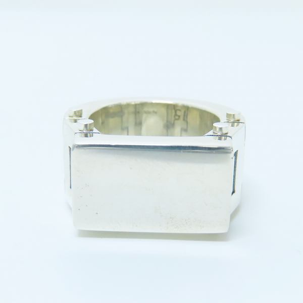 実際に弊社で買取させて頂いたBOTTEGA VENETA/ボッテガヴェネタ ボルト シルバーリング 680314 V5070/14.5-15.5号の画像 1枚目