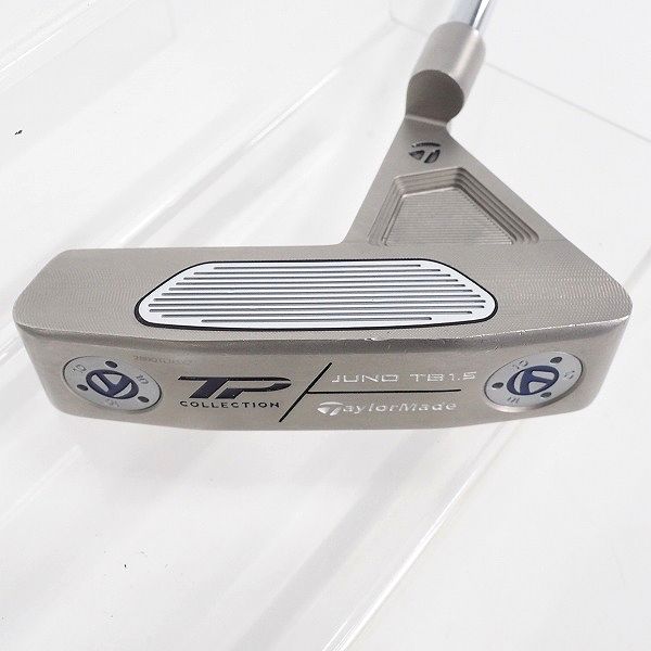 実際に弊社で買取させて頂いたTaylorMade/テーラーメイド TP COLLECTION JUNO TB1.5 ハイドロ ブラスト パター 33インチ ヘッドカバー付き の画像 5枚目