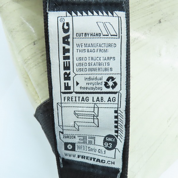 実際に弊社で買取させて頂いたFREITAG/フライターグ F42 SURFSIDE 6/サーフサイド メッセンジャーバッグ/ショルダーバッグの画像 5枚目