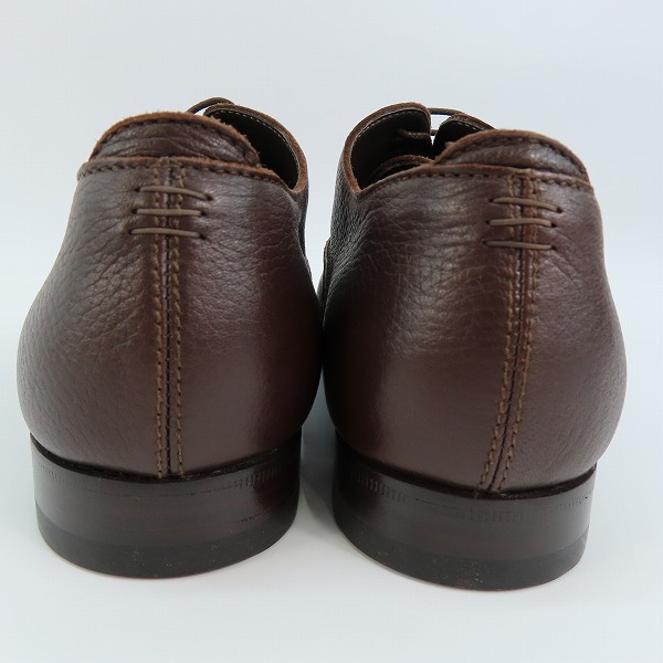 実際に弊社で買取させて頂いたErmenegildo Zegna/エルメネジルド ゼニア レザー ビジネスシューズ CA/02 AO132X 8.5EEの画像 1枚目