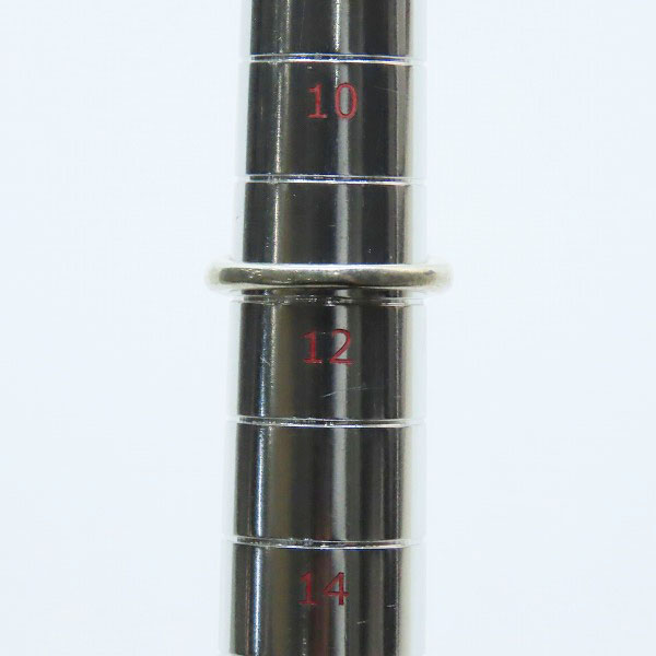 実際に弊社で買取させて頂いたCHROME HEARTS/クロムハーツ BABY CLASSIC RING ”K&T" ベビークラシック ケー＆ティーリング 11.5-12号の画像 8枚目